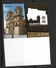 PERU 2009 CUSCO IMPERF MNH VF
