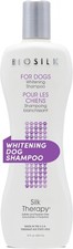 BioSilk for Dogs Silk Therapy Whitening Shampoo, Pet Safe Grooming Dog Wash,12Oz