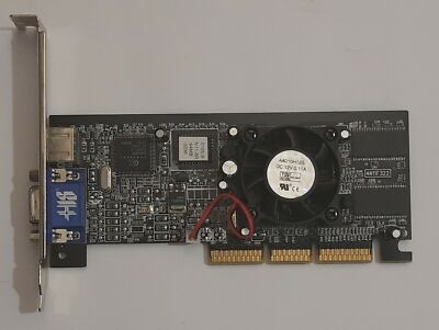 HIS GeForce2 MX400 AGP Grafikkarte (nvidia, NV11, 64MB, retro, 2002)
