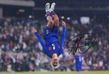 Football - Antonee Robinson - Hand Signed 12x8 Inch Photograph - USA - COA