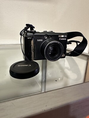 Canon Powershot G5 PC-1049 Black 5 Mega Pixels Digital Camera