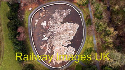 Luftbild - Die große polnische Karte von Schottland um 2016