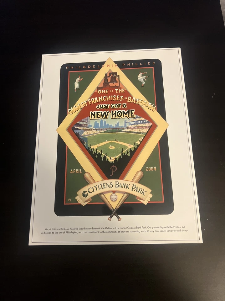 2003 PHILADELPHIA PHILLIES VET STADIUM FINAL INNINGS LAST PROGRAM SCORECARD* - Image 3 of 3