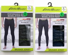 Eddie Bauer Performance Baselayer Pant Lightweight Warmth M, L, XL