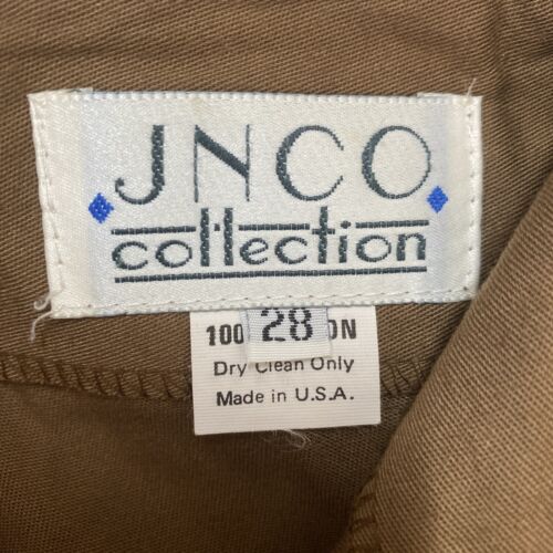 Vintage 80s JNCO Collection Pants Adult 27x30 Men Pleated High Waist Balloon Leg - Picture 2 of 17