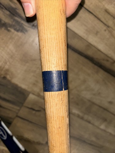 Rawlings Big Stick 271B 34” 32oz Professional Wood Bat Unknown Autograph Read - Picture 11 of 12