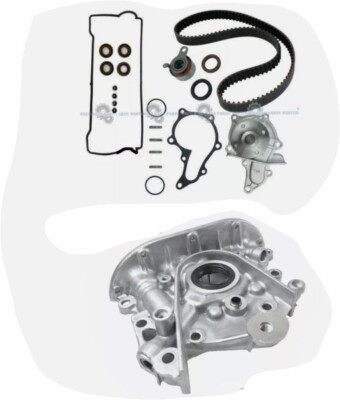 93-97 Toyota Corolla 1.6L 4AFE GASKET TIMING BELT KIT WATER PUMP OIL PUMP