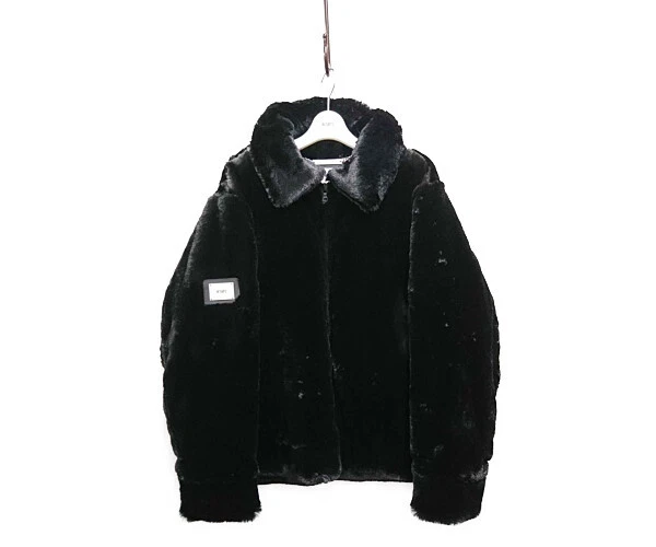 WTAPS 21AW GRIZZLY JACKET / POLY. FUR grizzly jacket black 3 Genuine / 26620A