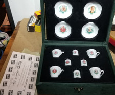 Barbie Chilton Globe Holiday China Mini Tea Set in Box - 1992 - 1995