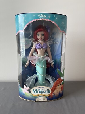 NIB Disney Princess Ariel The Little Mermaid 2006 Brass Key