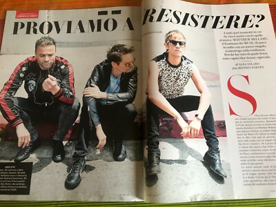 MUSE 16 CLIPPINGS BERICHTE ITALIENISCHE SAMMLUNG Matthew Bellamy