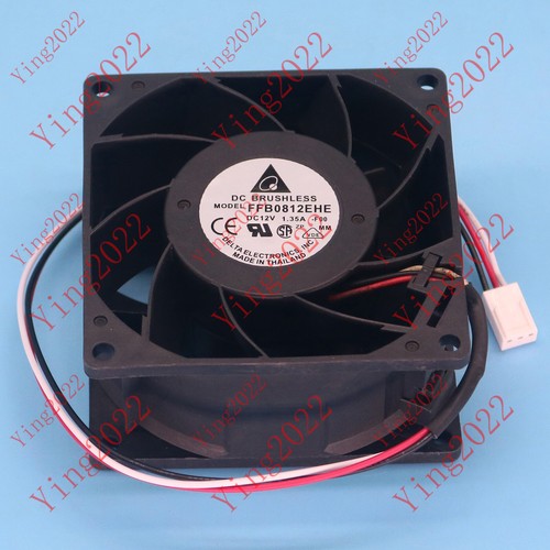 NEW Delta FFB0812EHE -F00 DC 12V 1.35A 8CM Large air Volume Cooling Fan - 第 1/5 張圖片