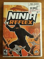 Ninja Reflex (Nintendo Wii, 2008) Complete w/ Manual Tested Free Shipping