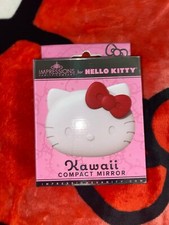 IMPRESSIONS HELLO KITTY KAWAII Compact Mirror with Magnification LED NEW