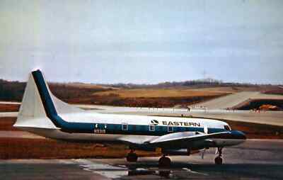 EASTERN AIRLINES CV-440 HQTS MIAMI Florida AIRPORT Retro Poster Photo 24x36