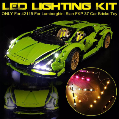 LED Licht Sets Für 42115 LEGO Technic Lamborghini Sián (Sian) FKP 37Kits DE