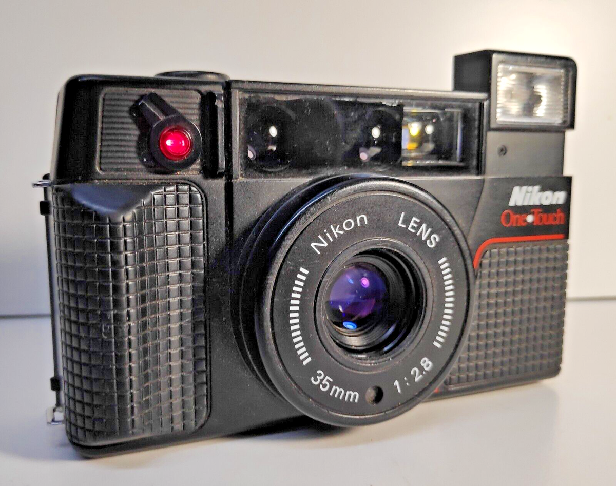 Nikon L35AF 35mm Point and Shoot Film Camera Only - NO FLASH