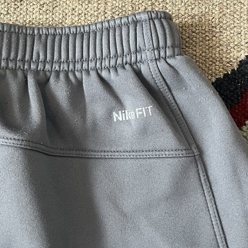 Nike Livestrong Thermafit Sweat Pants Joggers M Medium Gray Yellow Therma Fit - Picture 7 of 14