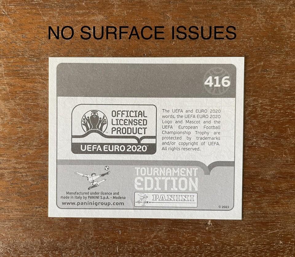 2020 Panini EURO DECLAN RICE England 1st Sticker #416 ROOKIE S1 | eBay