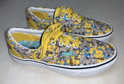 Vans x The Simpsons Itchy And Scratchy Show Shoes Men's Size Women's Sz 