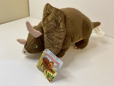 Kohls Cares Triceratops Dinosaur Plush Stuffed Animal Little Golden Book W/ Tag