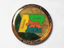 Western Massachusetts - Polished Copper Finish - New Unactivated Geocoin