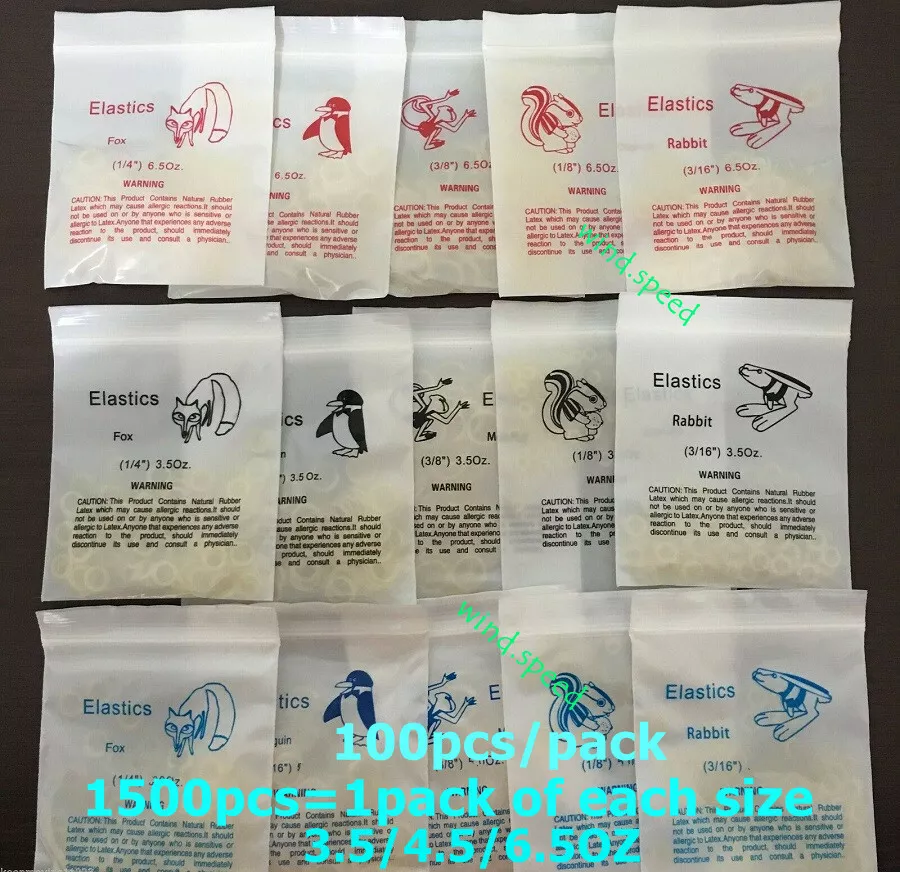 Orthodontics best sale latex elastics