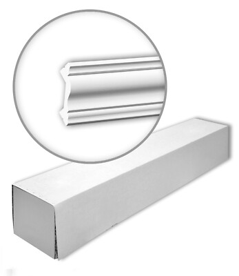 Profhome 650299 Eckleisten 1 Karton SET mit 10 Zierleisten | 20 m
