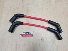 MSD Red 8.5mm Spark Plug Wires 08-16 Harley FXCW FXCWC FXS Breakout Rocker C