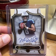 2015 Topps Supreme Football Cards - Review Added 50