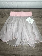 NOS NEW MAJOR MOTION DANCEWEAR Dance Wear SKIRT Chiffon Pink CHILD LARGE 12-14