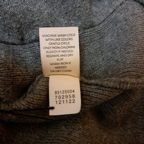 J JILL Cardigan Sweater Button Up Front Long Cashmere Blend Sz Medium Pure Jill - Picture 7 of 7
