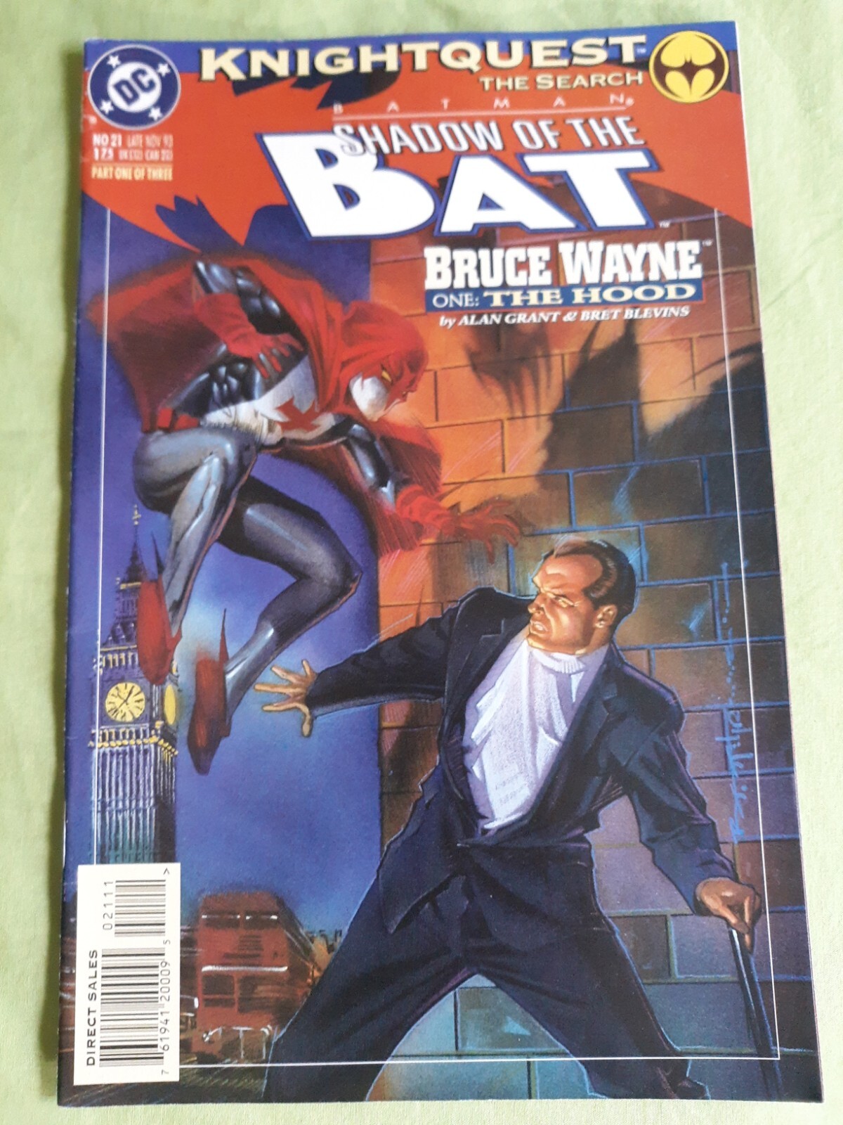 Batman Shadow of the Bat #21 - 1993 DC Comics | eBay