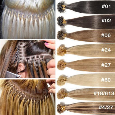 u tip hair extensions application