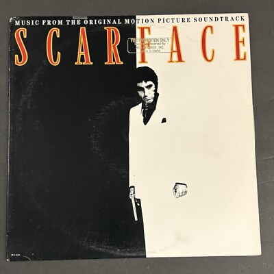 Scarface Soundtrack 1983 Vinyl MCA 1st Press NM PROMO Stamp Rare OST Music From