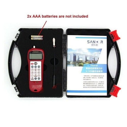 U-508 Sonic Tension Meter Digital Sonic Belt Tension Tester 0.01-99900N - Picture 10 of 17