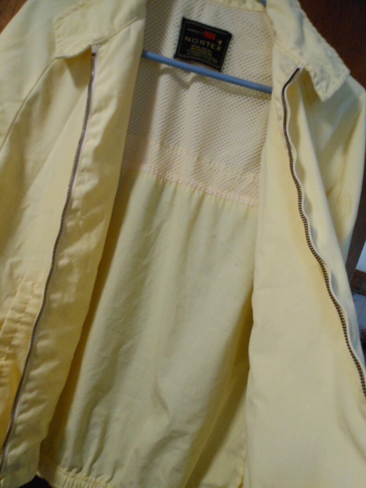 Vintage 60's 70's Light Yellow Spring Jacket NORT… - image 5
