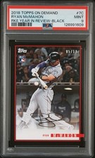 2018 TOPPS ON DEMAND RC YEAR IN REVIEW BLACK #7C RYAN MCMAHON 5/10 PSA 9