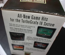 TG16 Turbografx-16 System Console Complete in Box Keith Courage Game. Perfect!