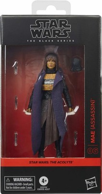 Hasbro Star Wars Black Series 6'' The Acolyte Mae (Assassin) Neu/OVP