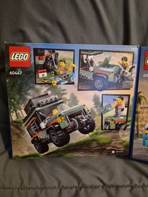 LEGO CITY: off road mountain truck 221 pieces & Ambulance emergency184 pieces