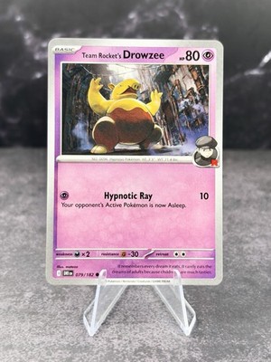 Team Rocket's Drowzee 079/182 Sv10: Destined Rivals Regular