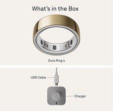 Oura Ring 4 Gold Size 13