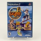 Disney's Extreme Skate Adventure (PlayStation 2, 2003) CIB w/Registration Card