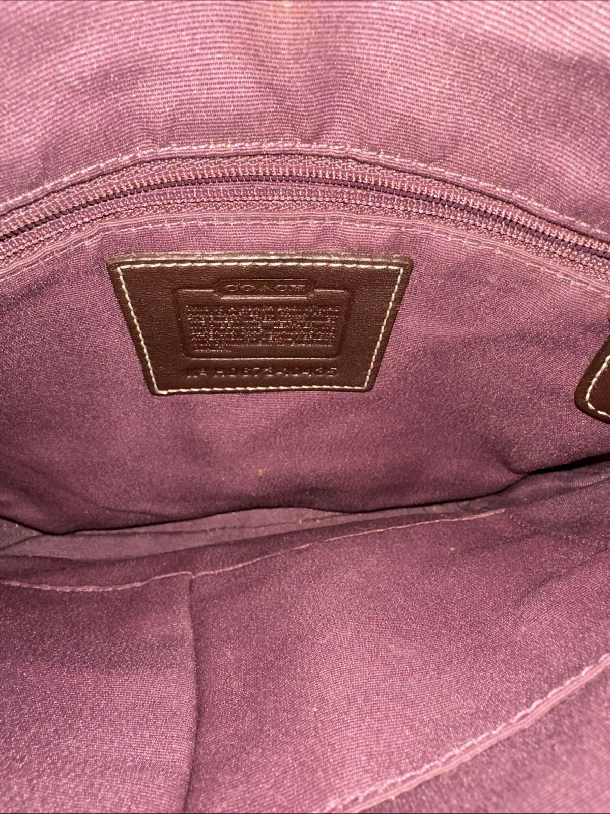 Patchwork Coach Bag Authentic EUC Great shape! Un… - image 6