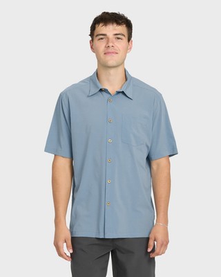QUIKSILVER CHASER WM SS BSH-BLUE SHADOW L