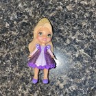 Disney Princess Lot 5 Mini Toddler Doll Figures Cinderella/Tiana/Rapunzel/Aurora — photo 2