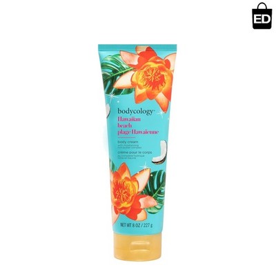Tropical Hawaiian Beach Body Cream with Shea Butter - 8 oz Ultimate Hydration