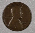 1913-D "Lincoln" Bronze One-Cent Coin, Good
