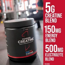 Multi- Workout Supplement w/ Creatine, Electrolyte & Energy Blend - "Snow Cone"